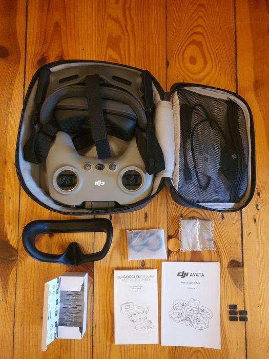 Dron DJI Avata 1  Explorer Combo Remote Controller 2      3x aku