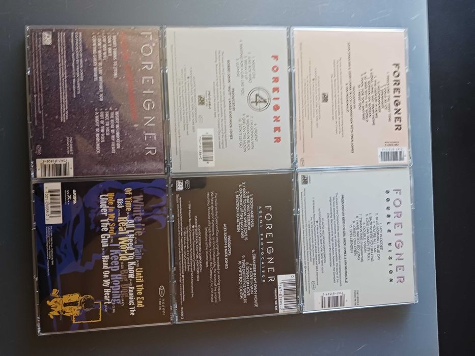 FOREIGNER / LOU GRAMM / Discografia Novos