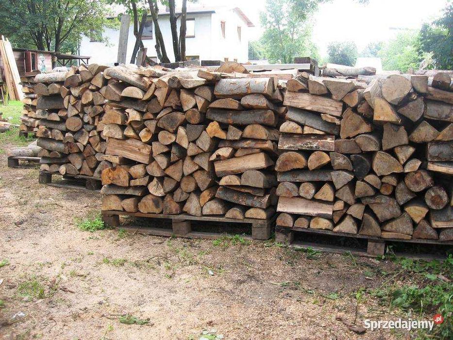 Suche układane pocięte i połupane drewno kominkowe -do kominka i pieca