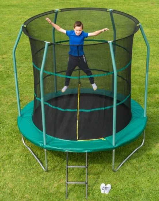 Trampolina dla dzieci trampolina dziecięca zewnętrzna okrągła 244 cm