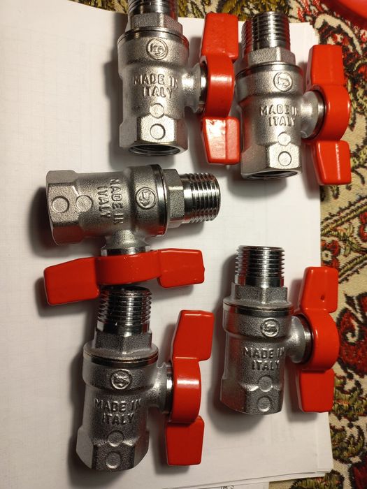 Запірна арматура. Кран джакоміні. 1/2  дюйма.