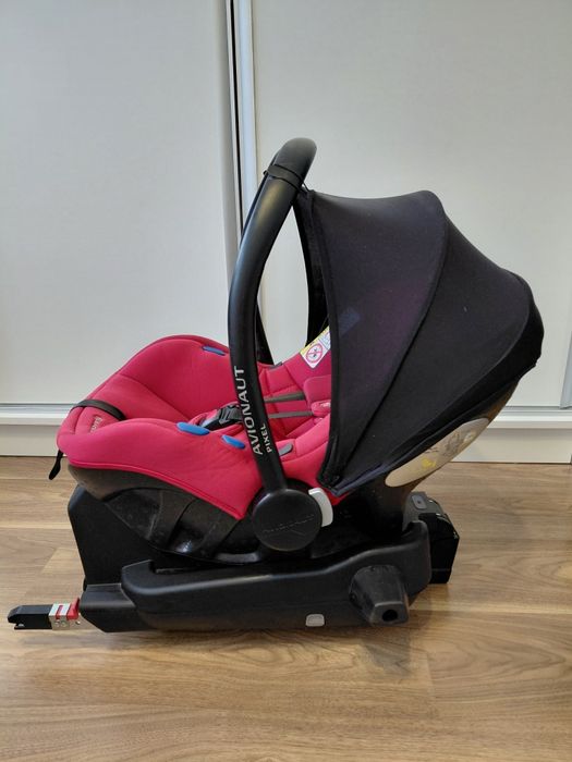 Fotelik Avionaut Pixel 0-13 kg z bazą Isofix czerwony
