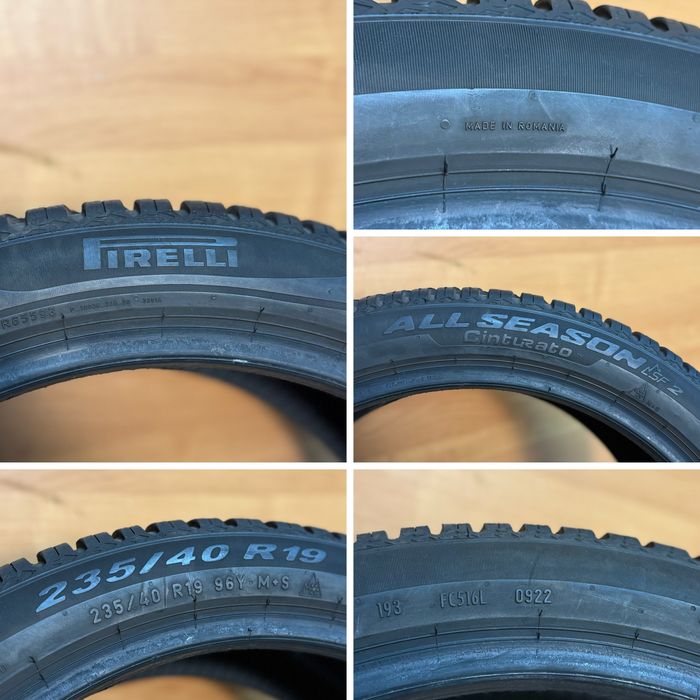 235/40/19+255/35/19 Pirelli Allseason всесезоні шини 255 35 235 40 R19