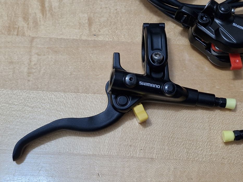 Travões Shimano BL-M4100/BR-MT410 novos a estrear