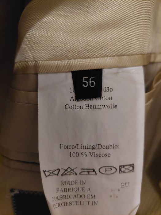 -50% Blazer Beje Bombazina