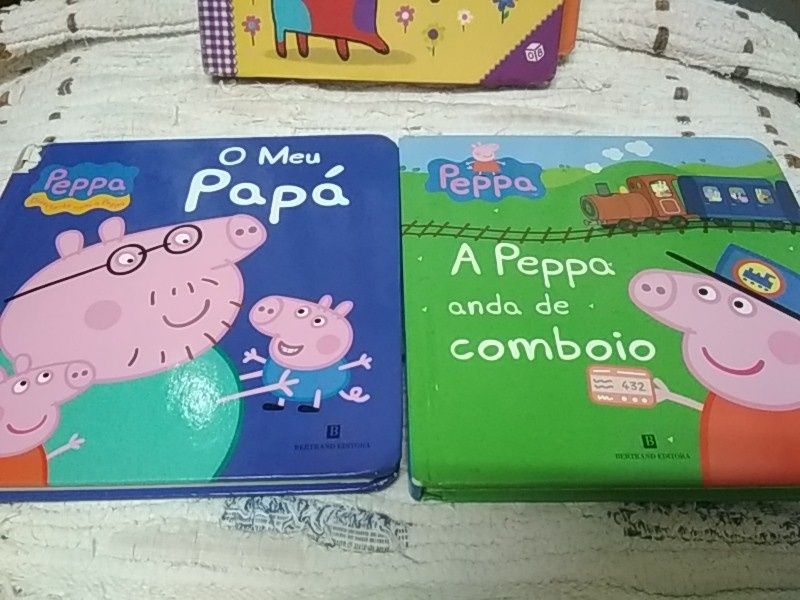 Livros infantis da Peppa