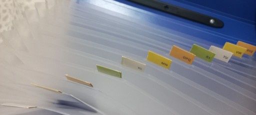 Teczka harmonijka na dokumenty