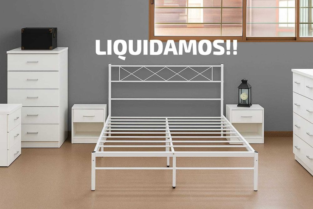 Cama de casal económica nova - envio imediato