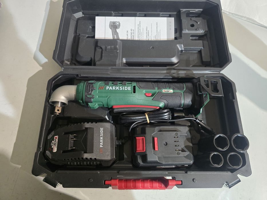 Conjunto de chave de impacto Parkside 20V.