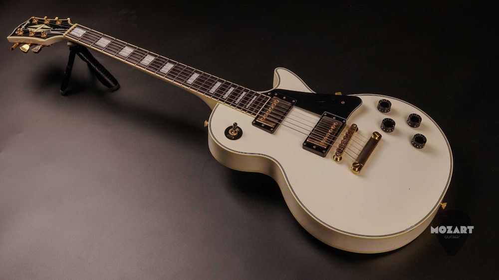 Epiphone Les Paul Custom LPC-80 – Alpine White – Made in Japan 2001 – FujiGen