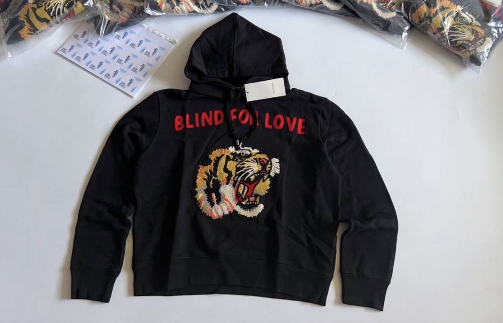 Худі gucci blind for love, худи гучи , худак гуччи , gucci tiger