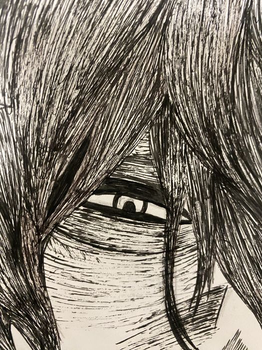 Фан-арт My Hero Academia | Дабі | Авторський малюнок А4