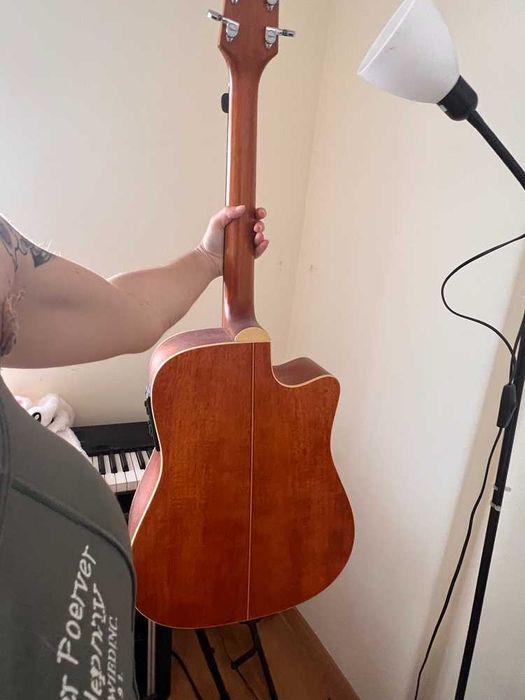Guitarra Eletroacústica Takamine EG510NS + Suporte
