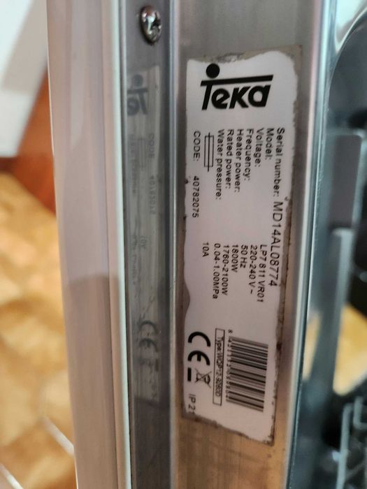 maquina de lavar loiça TEKA