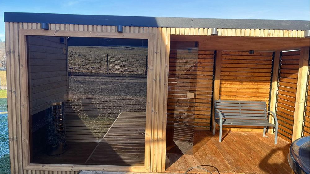 Sauna ogrodowa DE-LUX500