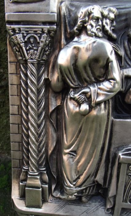 Piękna ikona przedstawiająca ostatnią wieczerzę