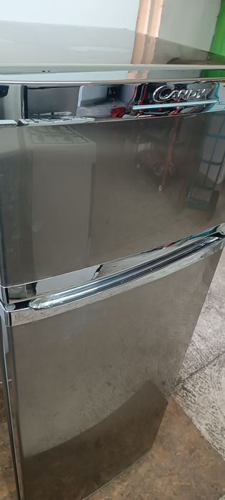 Lodówka Candy 142cm A+ Srebrna