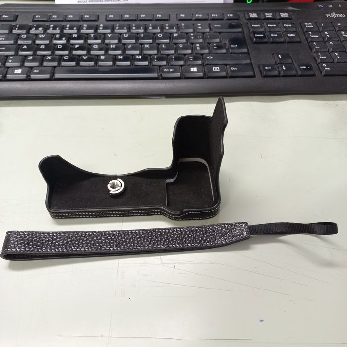 Capa em pele para nikon Z50 II+ protetor ecran