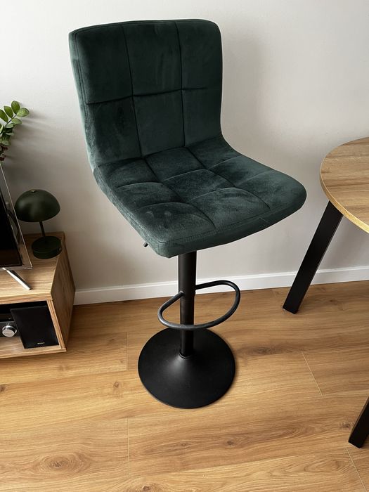 Hoker welurowy zielony