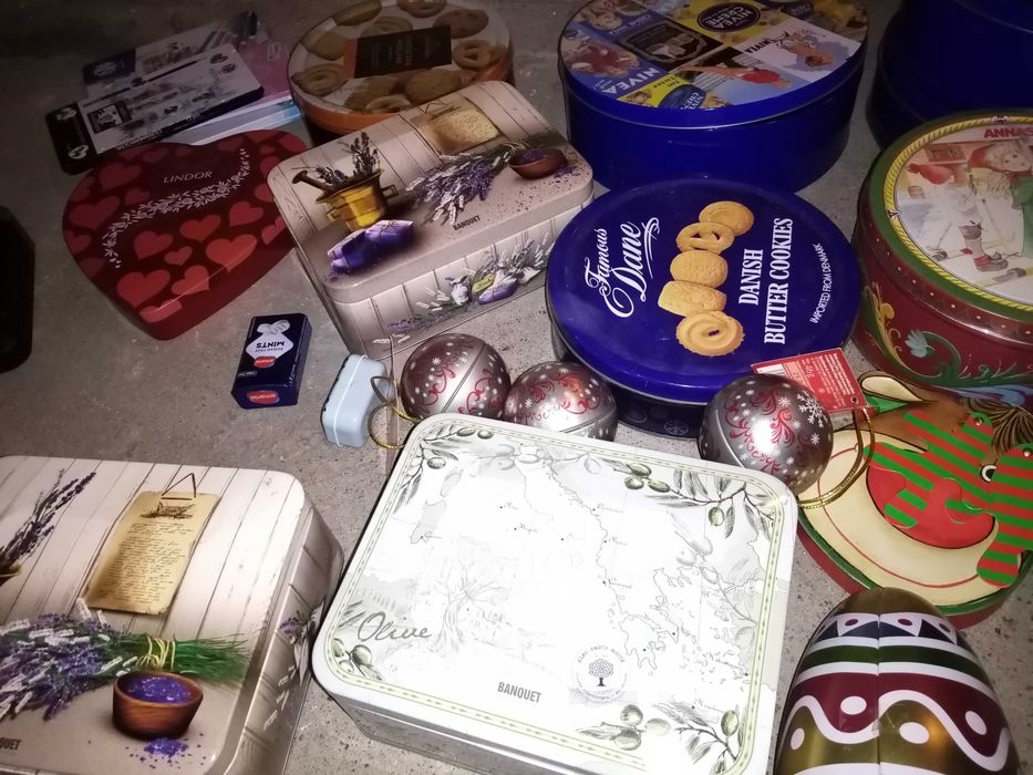 27 puszek poziome różne rodzaje kolory mix