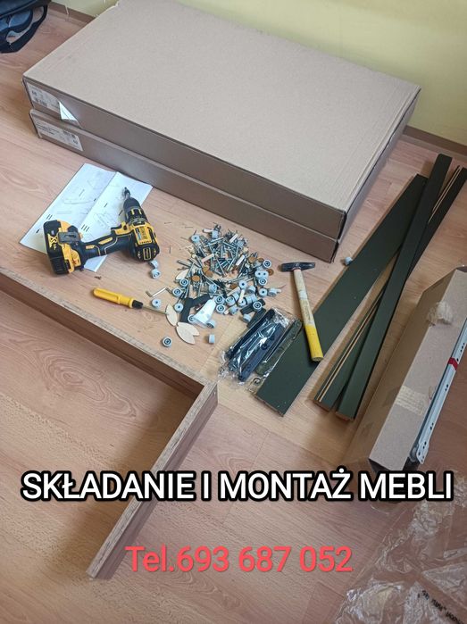 Składanie i montaż mebli Agata Meble BRW Ikea Castorama Leroy Merlin
