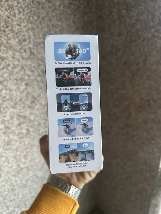 Новенька Insta 360 x5