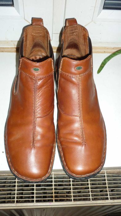 Josef Seibel- skórzane sztyblety  r; 42