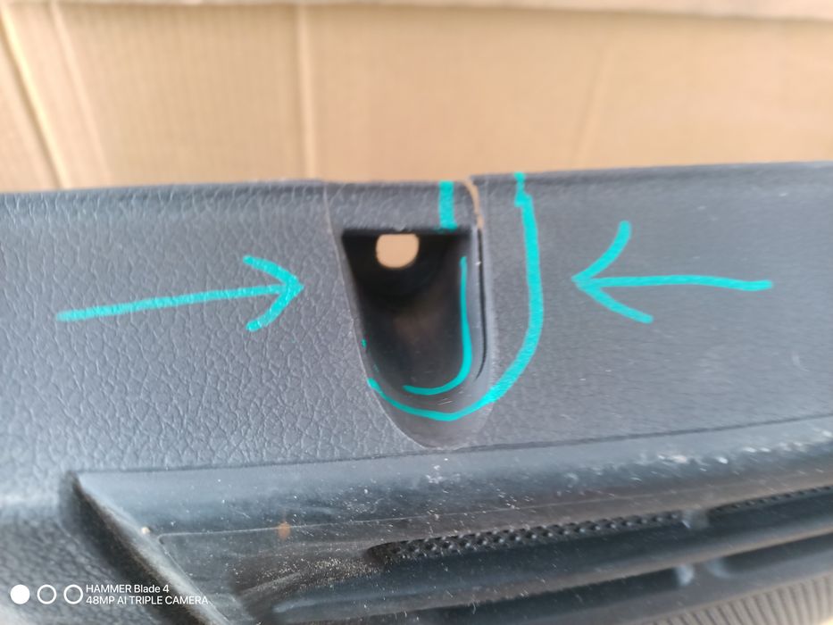 Polo 6c VI boczek prawy przód 5 drzwiowy