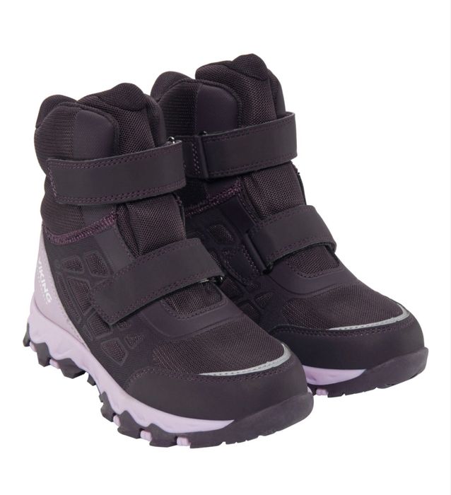 Зимові водонепроникні черевики Viking Track Warm WP 2V на липучках, 41 EU (27 см)