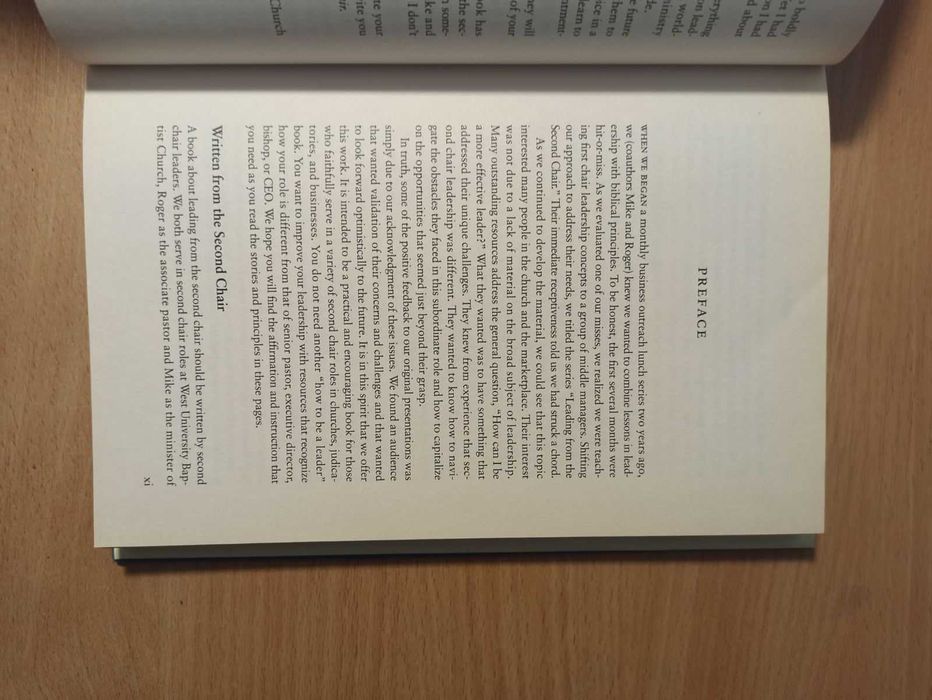 Книга Leading from the Second Chair Майк Бонем, Роджер Паттерсон