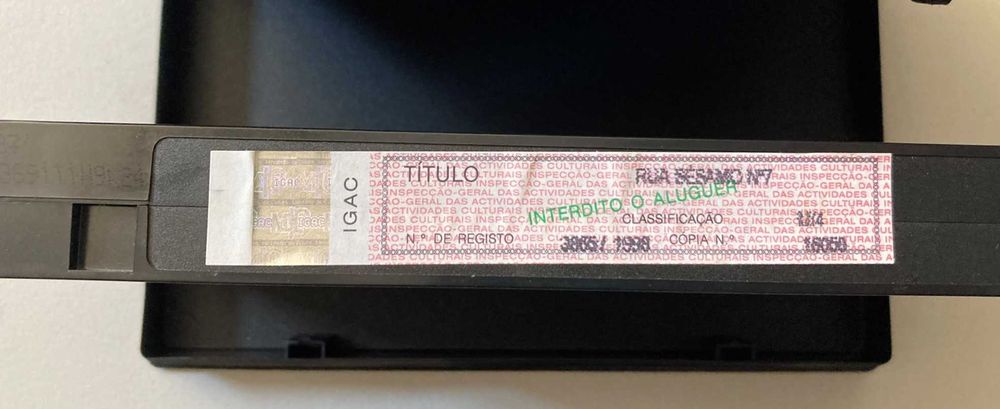 [VHS] Rua Sésamo: Gualter, o Detective (não testado)
