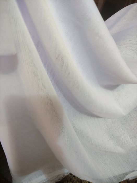 Новий відріз тканини 2.5*90 тюль льон ялинка Туреччина балдахін елочка