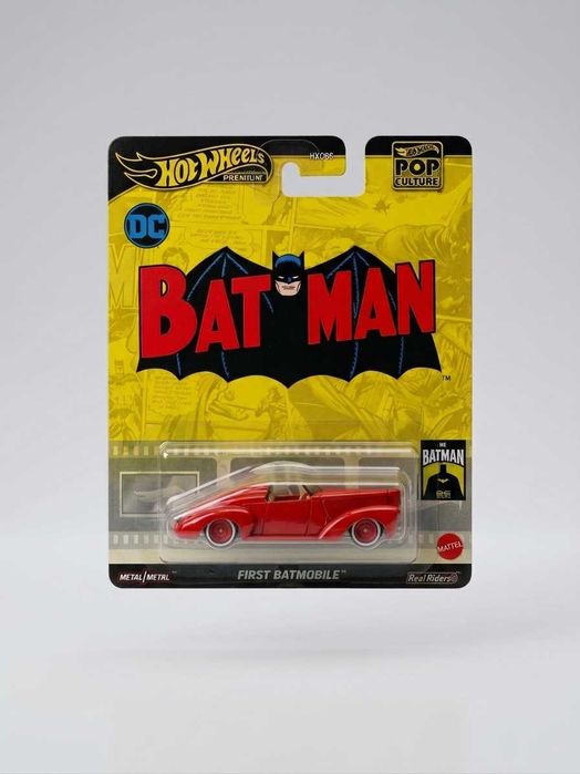 Hot Wheels Pop Culture – First Batmobile (1940s Classic)