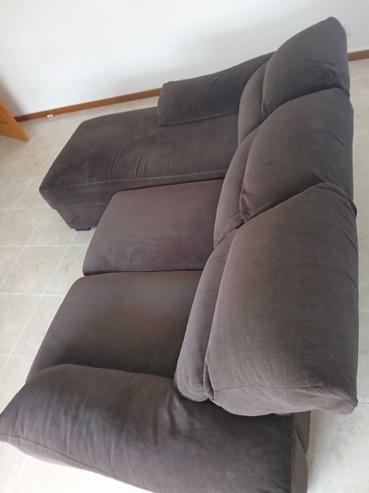 Sofá 3 lugares chaise long