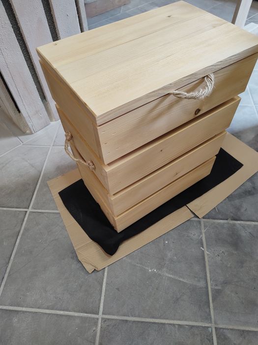 Promocja drewniany kosz na pranie