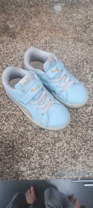 Puma sapatilhas pouco usadas criança n 32
