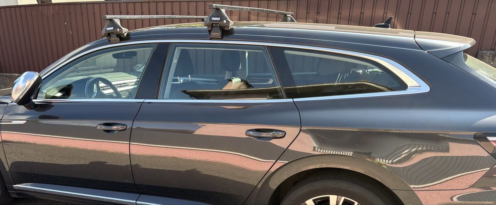 Barras tejadilho thule para volkswagen arteon