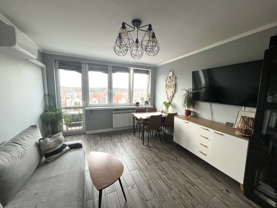 Słoneczne M-3 z widokiem na Las # Klimatyzacja #Światłowód