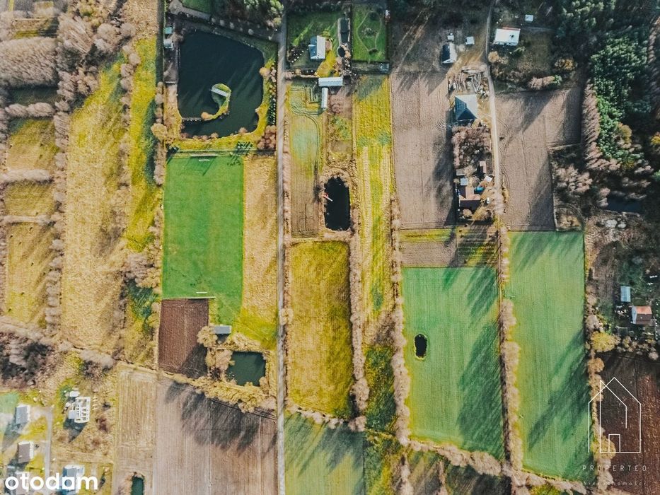 5 Działek z warunkami zabudowy od 1051m2 do 1800m2