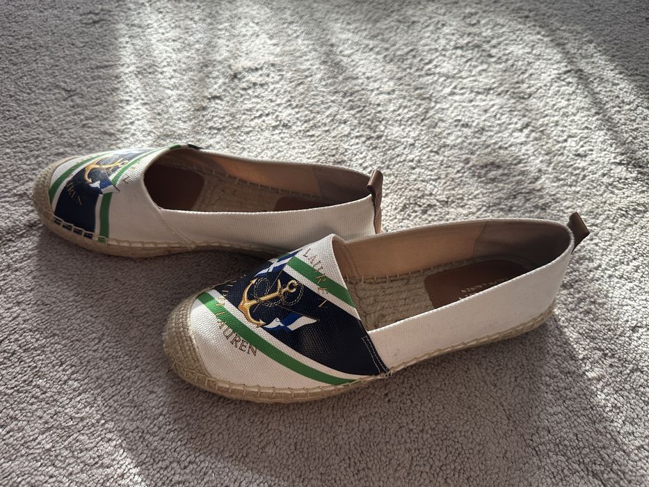 Espadryle damskie Lauren Ralph Lauren 37,5