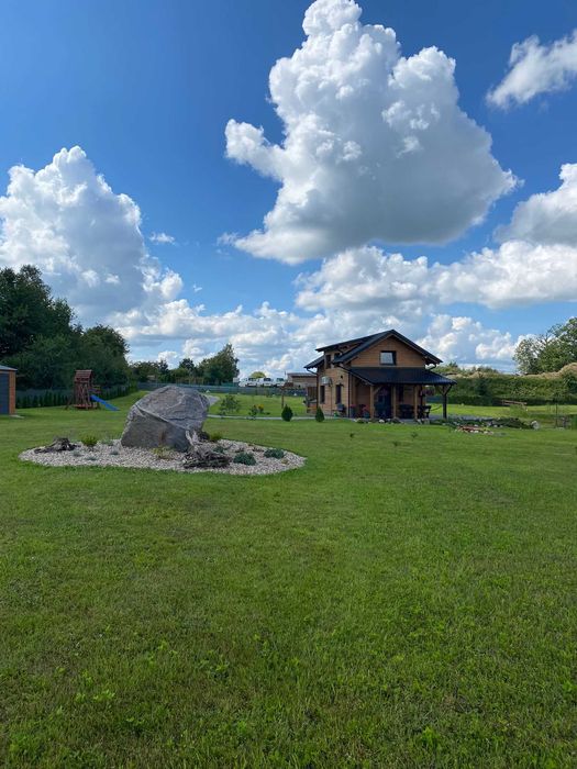 Domek letniskowy klimatyzowany nad stawem