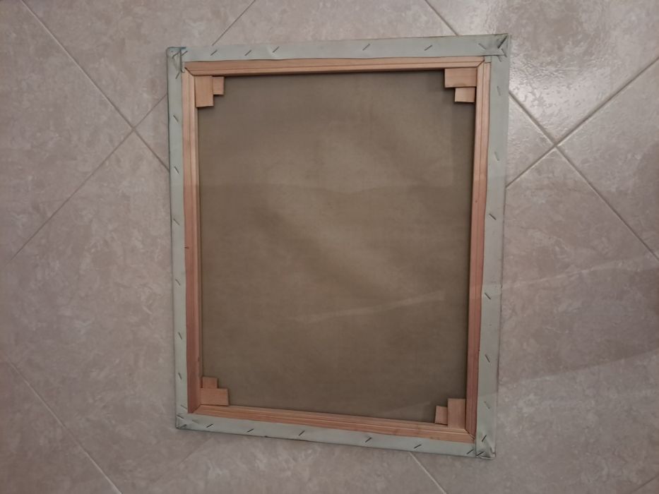 Quadro  em tela pintada à  mão