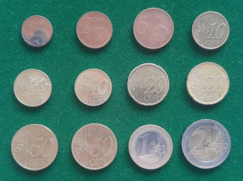 1.ªs moedas Euro - Irlanda