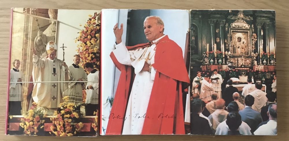 Zestaw 3 ksiazek o Św. Janie Pawle 2