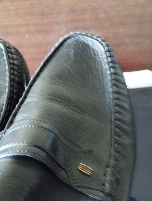 Мужские туфли  кожаные
