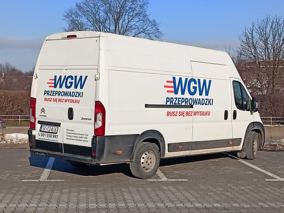 Transport Mebli i AGD Kraków- bus dostawczy