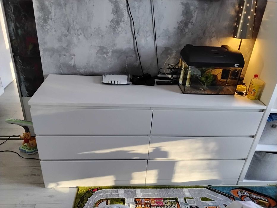 Komoda ikea biala