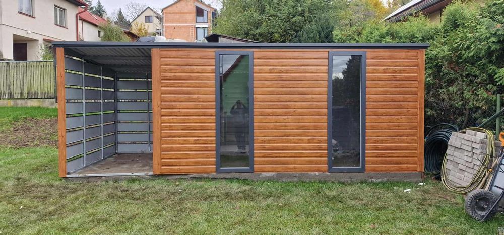 Garaż blaszany, domek ogrodowy - PRODUCENT