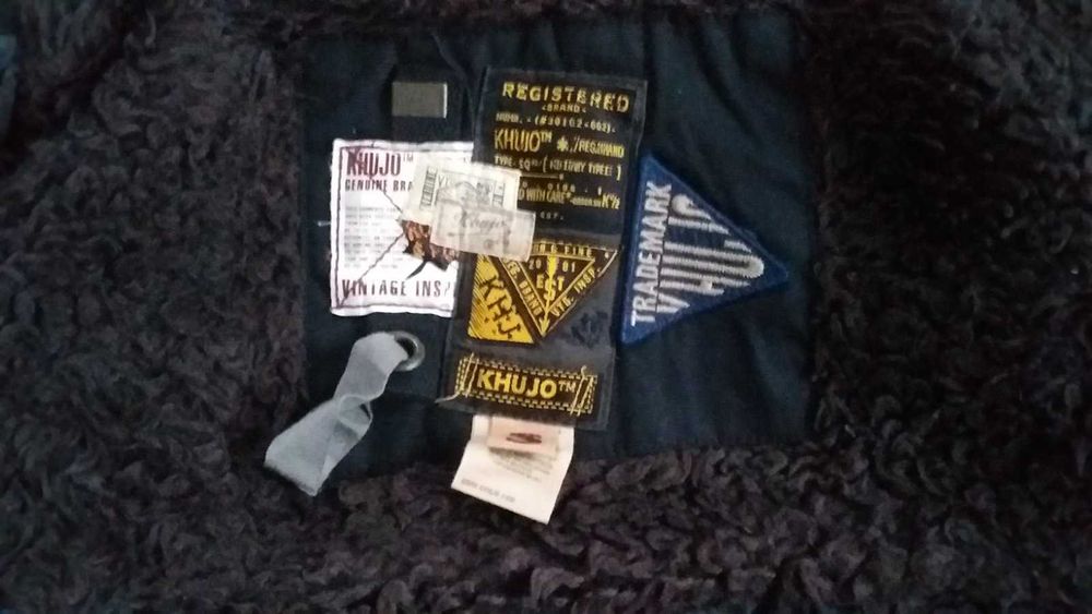 Куртка парка  підліткова,чоловіча-чорна-зима-KHUJO -S