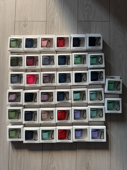 Лот чохлів на AirPods 1/2 38 штук